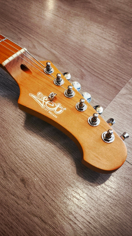 JET Guitars JS400 candy red / Gig Bag