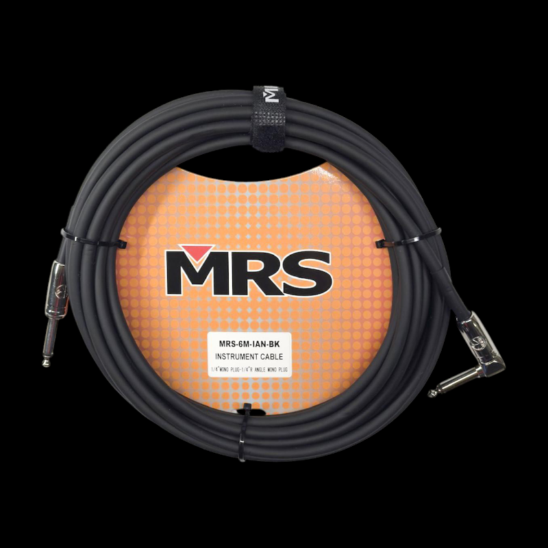 Cable de Instrumento Morrison Black 6m Angle