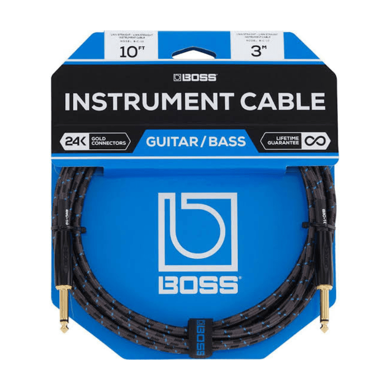 Cable de instrumento Boss BIC-10 Boss Cable de Instrumento
