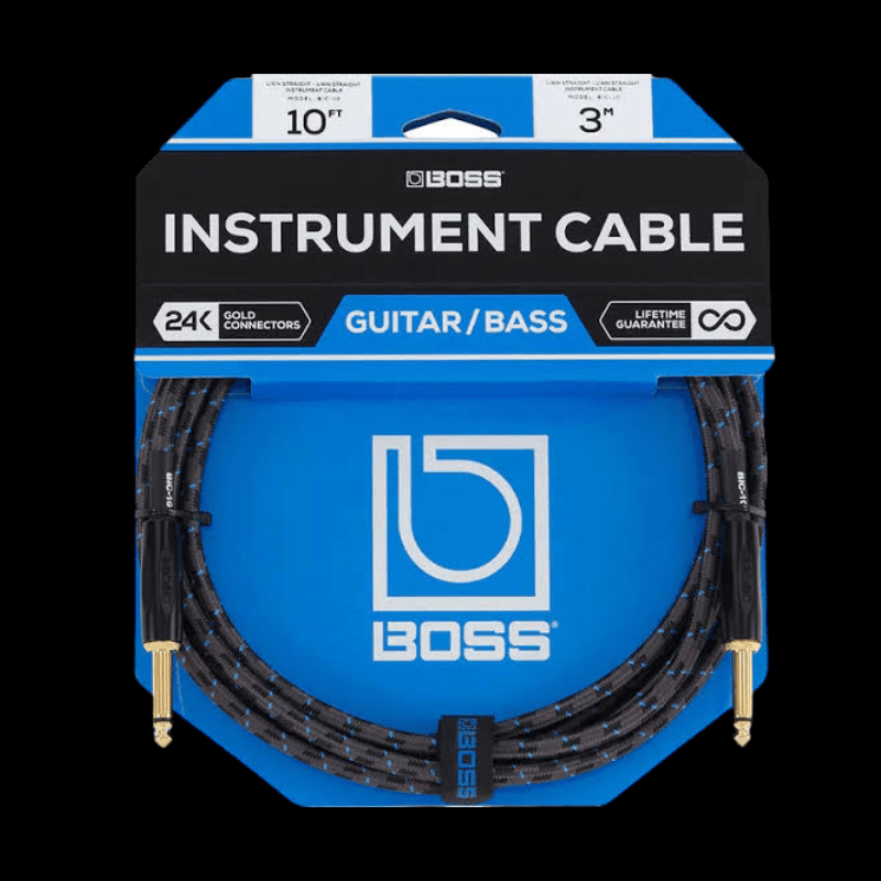 Cable de instrumento Boss BIC-10 Boss Cable de Instrumento