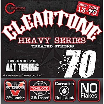 Cleartone Heavy Series Drop Tune 13-70 Cleartone Cuerdas Guitarra Electrica