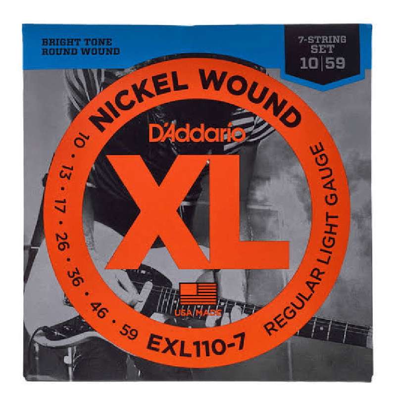 Daddario EXL110 7 Daddario Cuerdas Guitarra Electrica