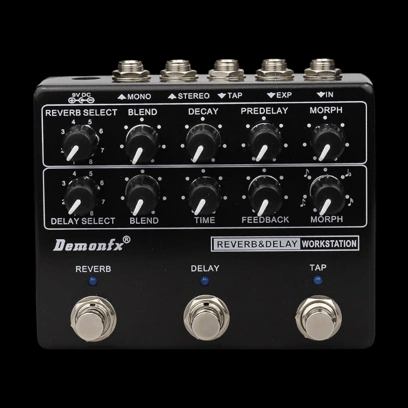 Demon FX RDW Reverb Delay Workstation Demon FX Efecto de Guitarra Delay