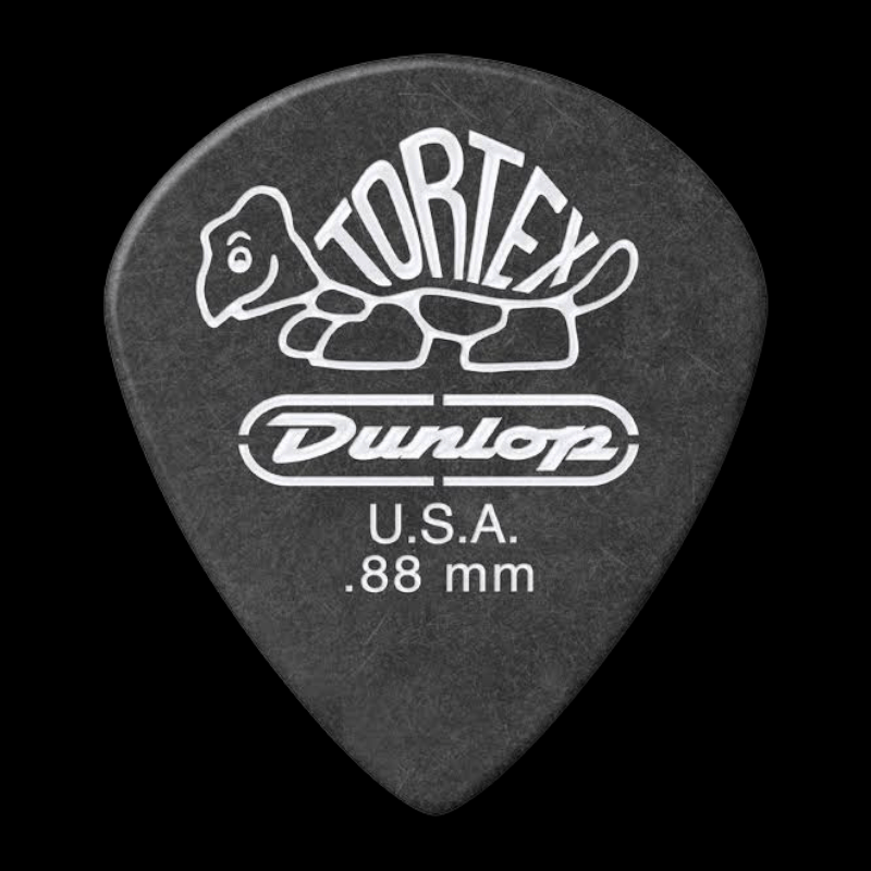 Dunlop Tortex Pitch Black .88mm Dunlop Plumillas