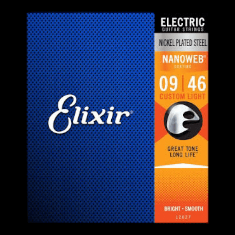 Elixir Optiweb 09-46 Coating Light Elixir Cuerdas Guitarra Electrica