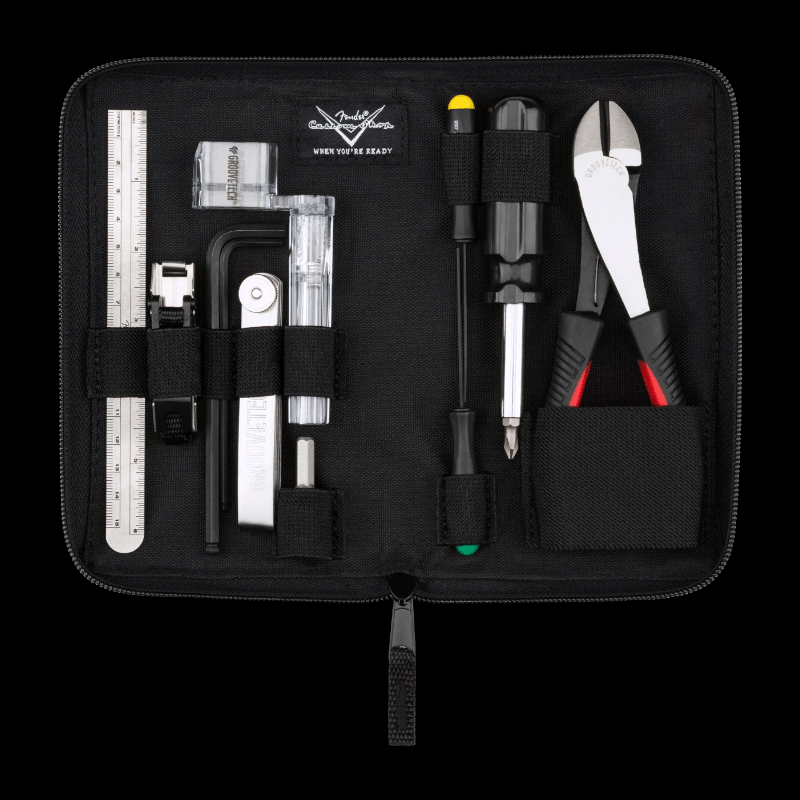 Fender Custom Shop Tool Kit by GrooveTech®, Black Fender Guitar Tech