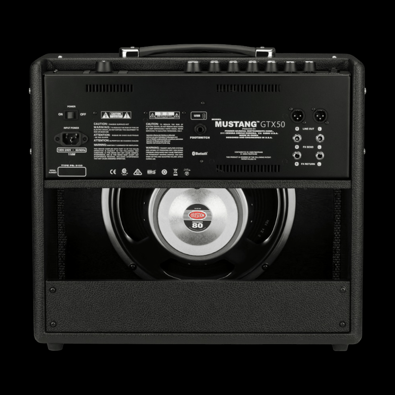 Fender Mustang GTX50 Fender Amplificador Guitarra Electrica
