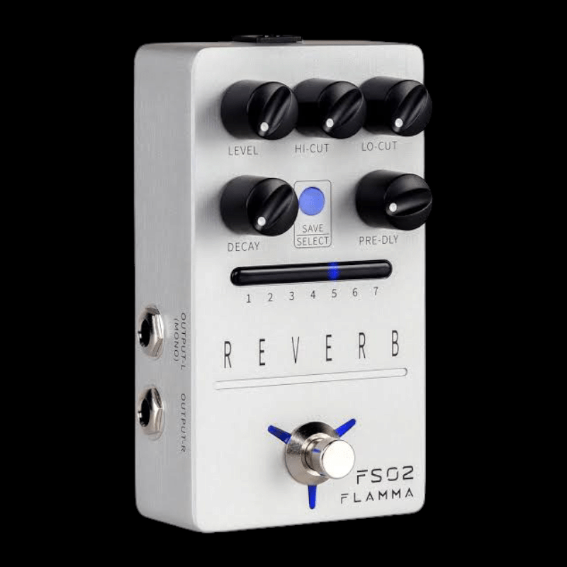 FLAMMA FS02 Reverb Flamma Efecto de Guitarra Reverb