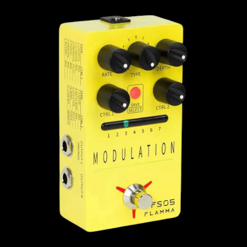 FLAMMA FS05 Multi Modulation Flamma Efecto de Guitarra modulation