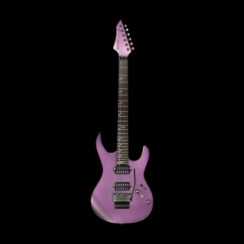 Guitarra Electrica Mooer MMT100 FR Aurora Pink Quality Guitar