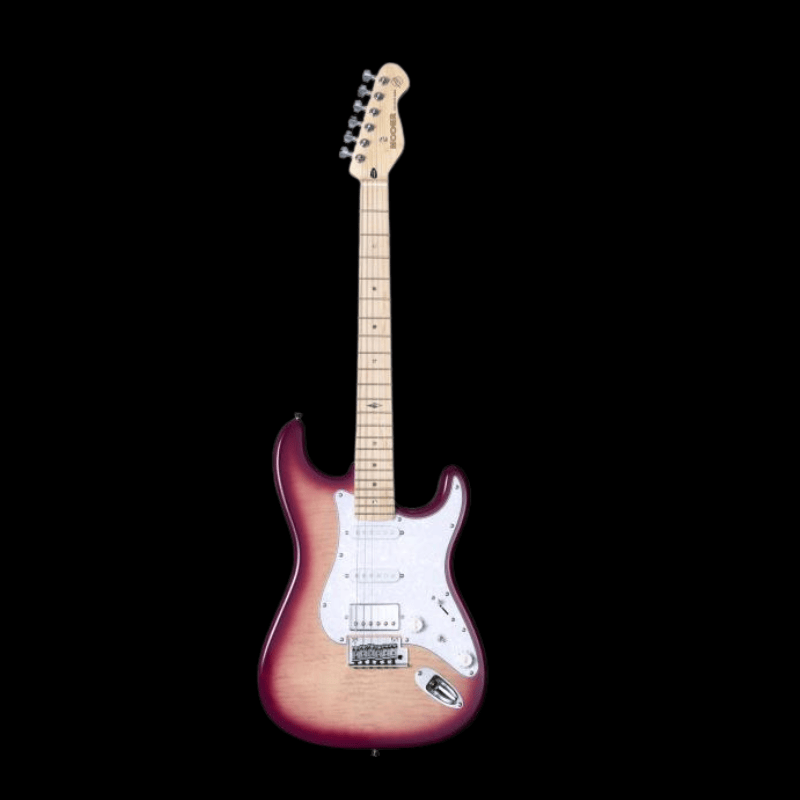 Guitarra Electrica Mooer MSC30 Pro Sunset Red Mooer Guitarra Electrica