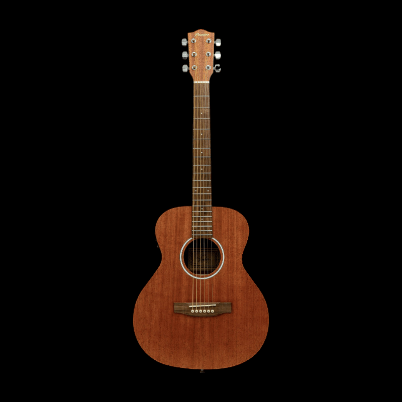 Guitarra Electroacústica Vision Mahogany 38 + Funda Acolchada Bamboo Guitarra Electroacustica
