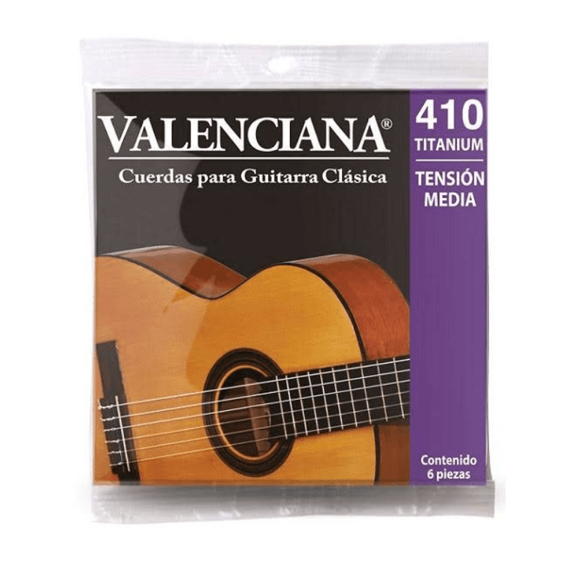 La Valenciana Titanium Tension Media La Valenciana Cuerdas Guitarra Acustica