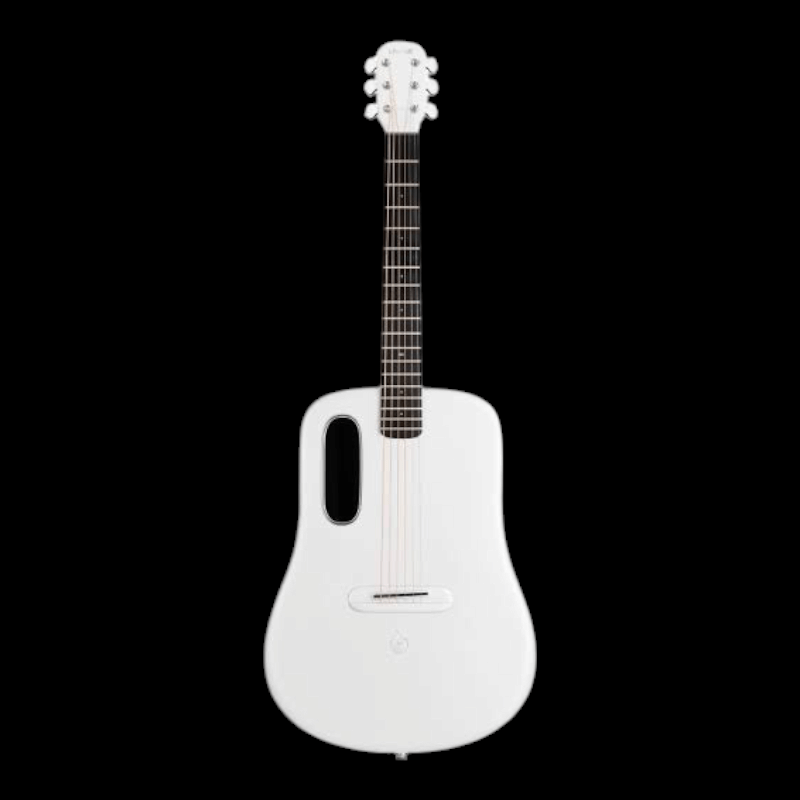 LavaMe 4 Fiber Carbon 36¨ White Lava Music Guitarra Electroacustica