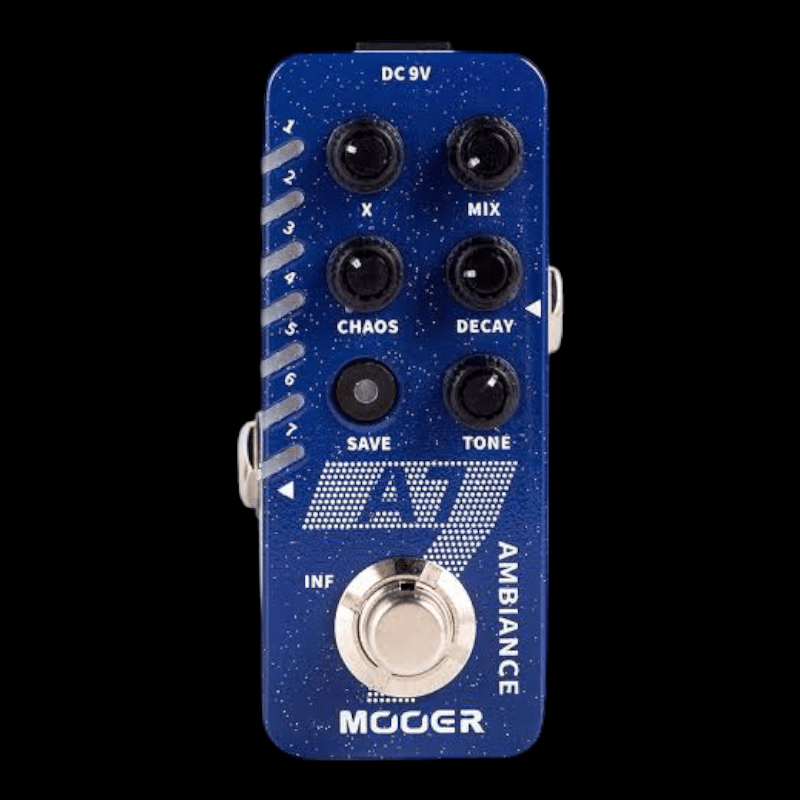 Mooer A7 Ambiance Reverb Mooer Efecto de Guitarra Reverb