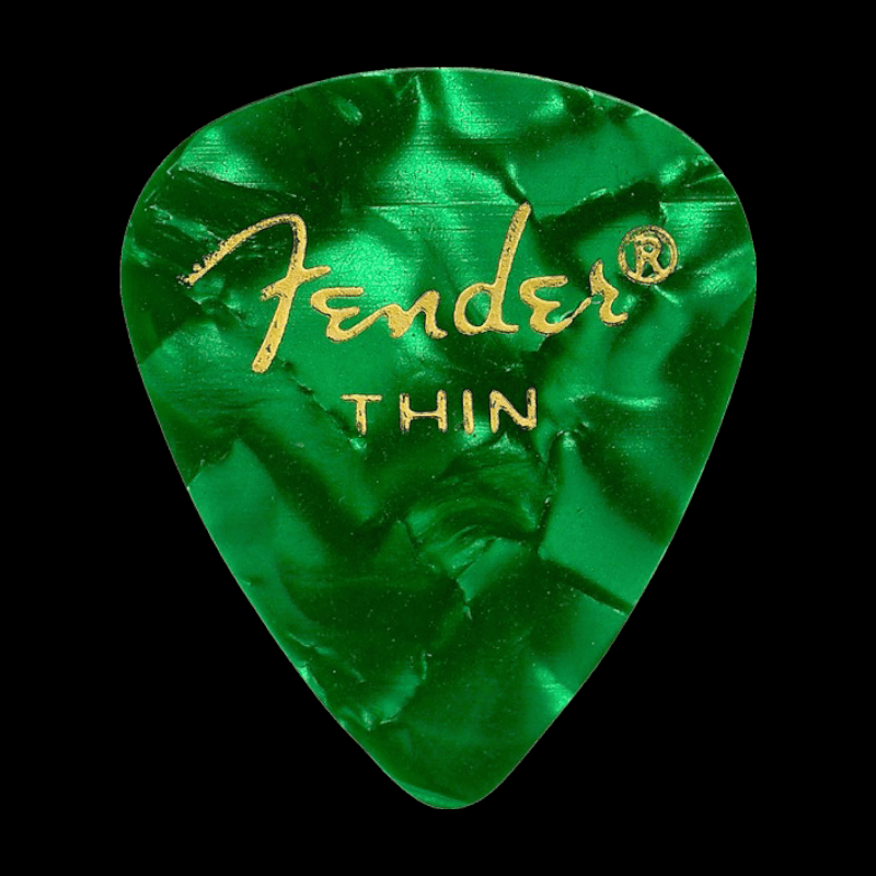 Plumilla Fender 351 Shape, Shell, Thin Fender Plumillas