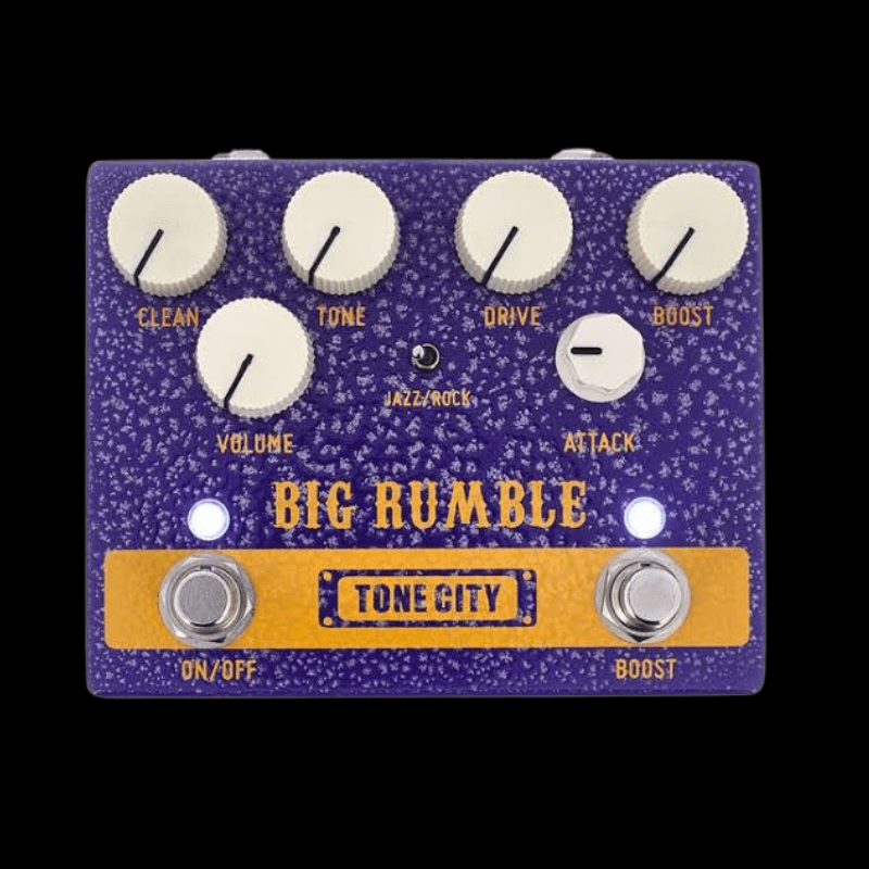 Tone City Big Rumble Tone City Efecto de Guitarra Overdrive/Boost